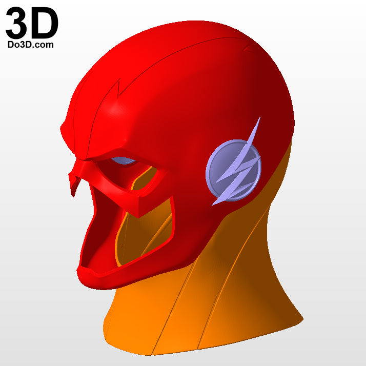 Flash Classic CW Helmet | 3D Printable Model #901