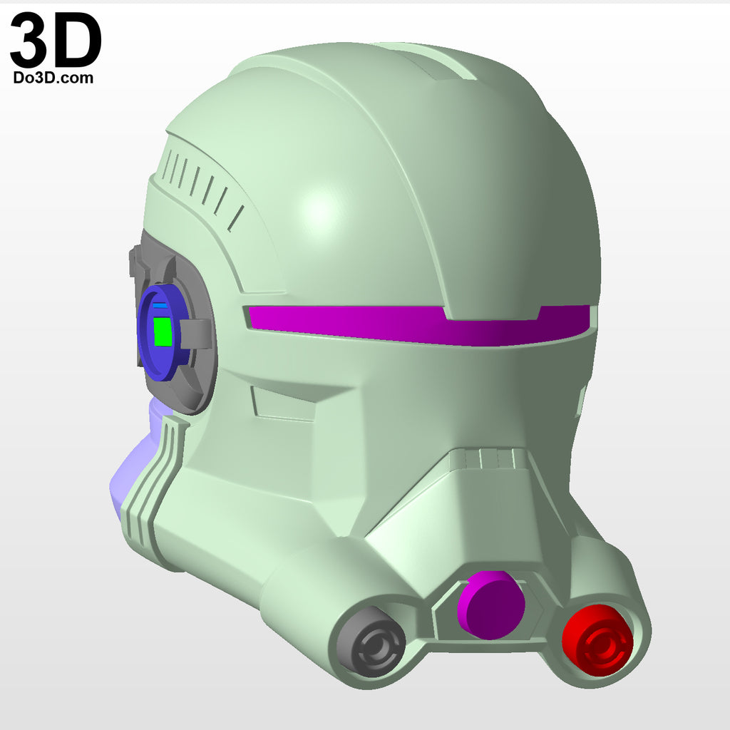Echo Helmet Bad Batch 3D printable model print file STL #EC641