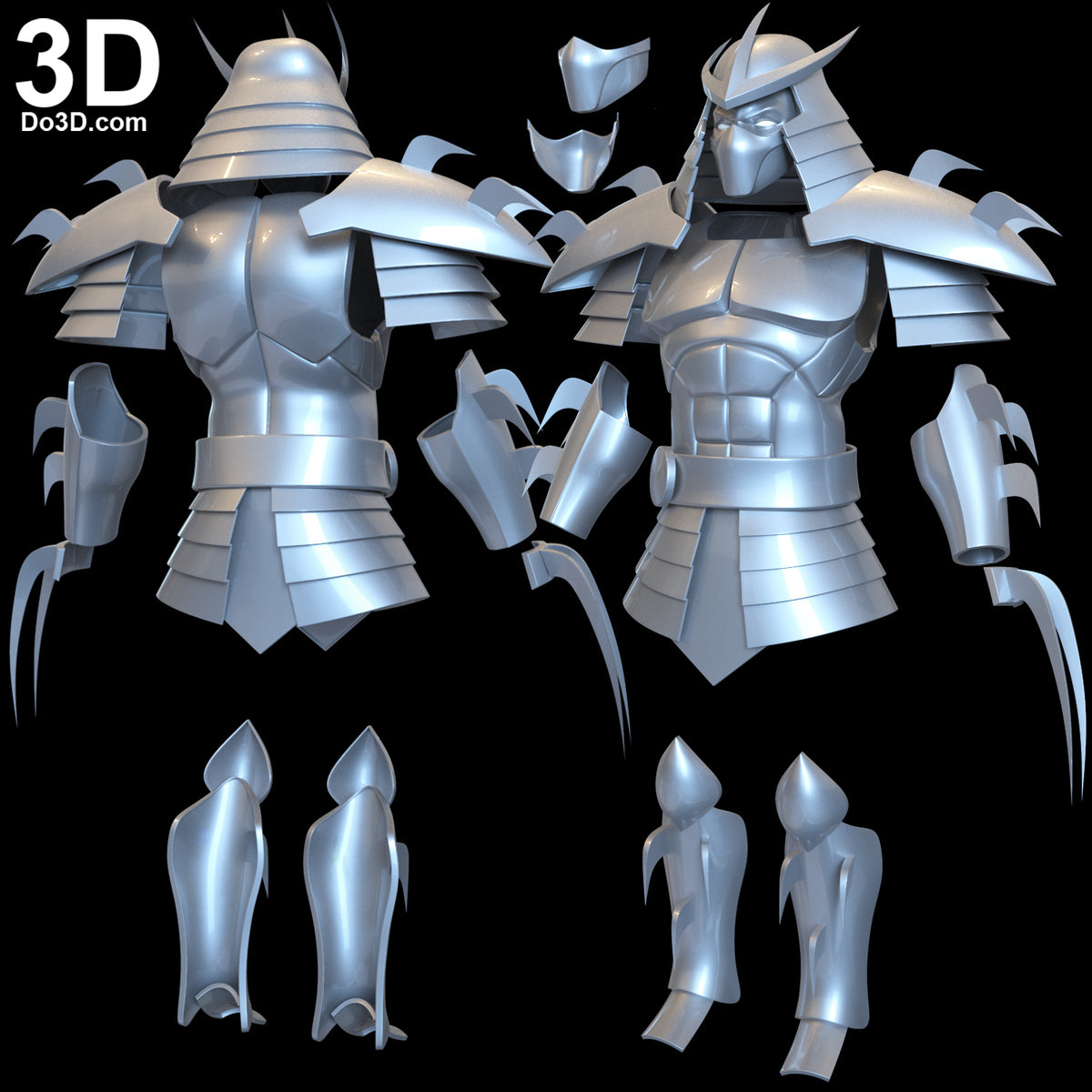 Shredder Armor Teenage Mutant Ninja Turtles Season 1 3D Printable Model  #6546