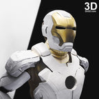 Iron Man Mark XLII XLIII Helmet + Armor MK 42 43 | 3D Model Project #46