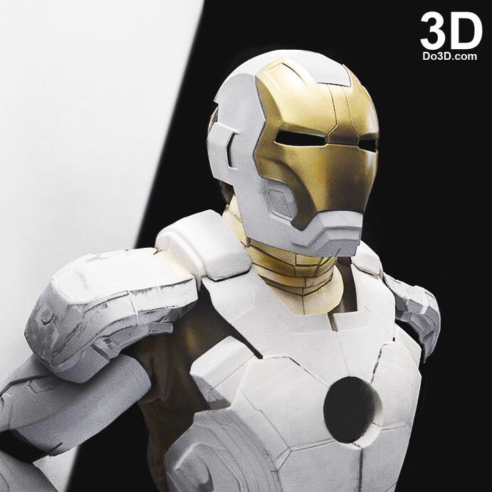 Iron Man Mark XLII XLIII Helmet + Armor MK 42 43 | 3D Model Project #46