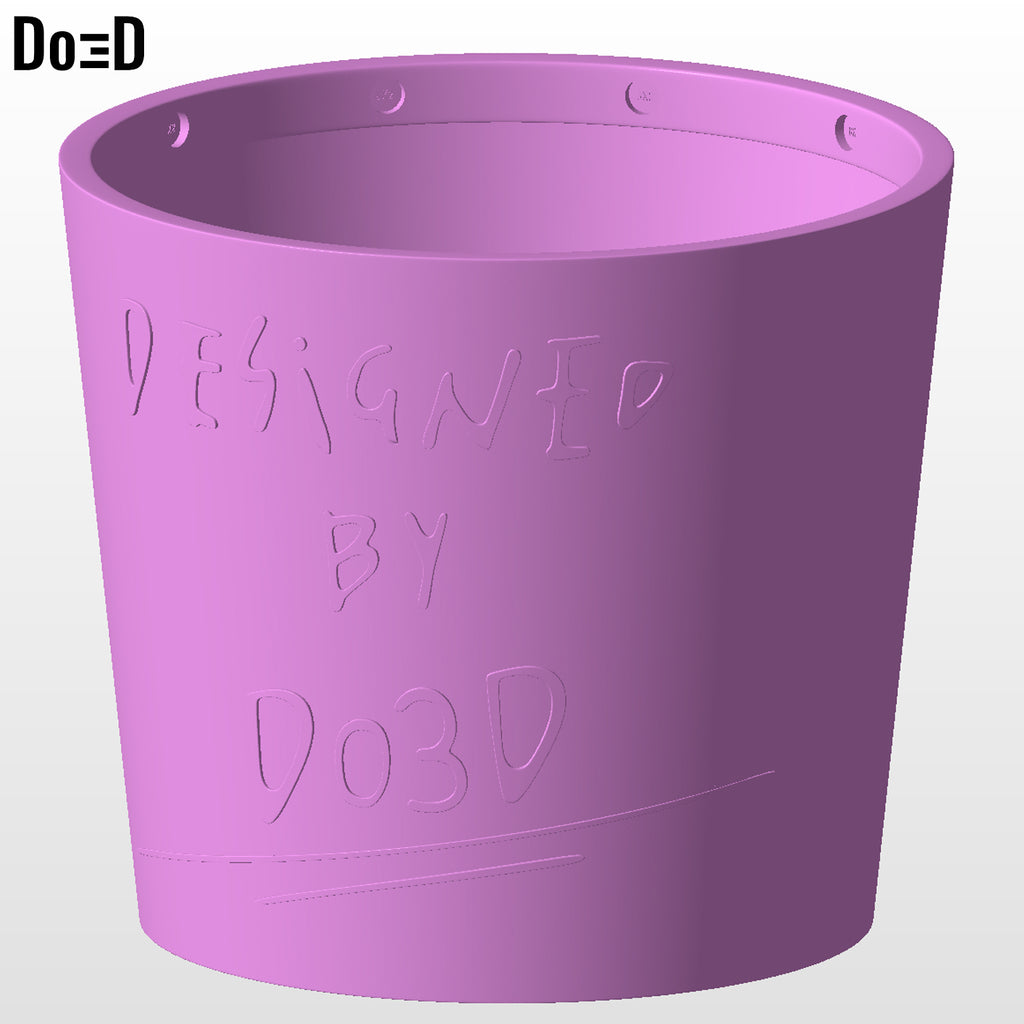 Cyclops 97 Popcorn Bucket Do3D Screamer 3D Printable Model #C972