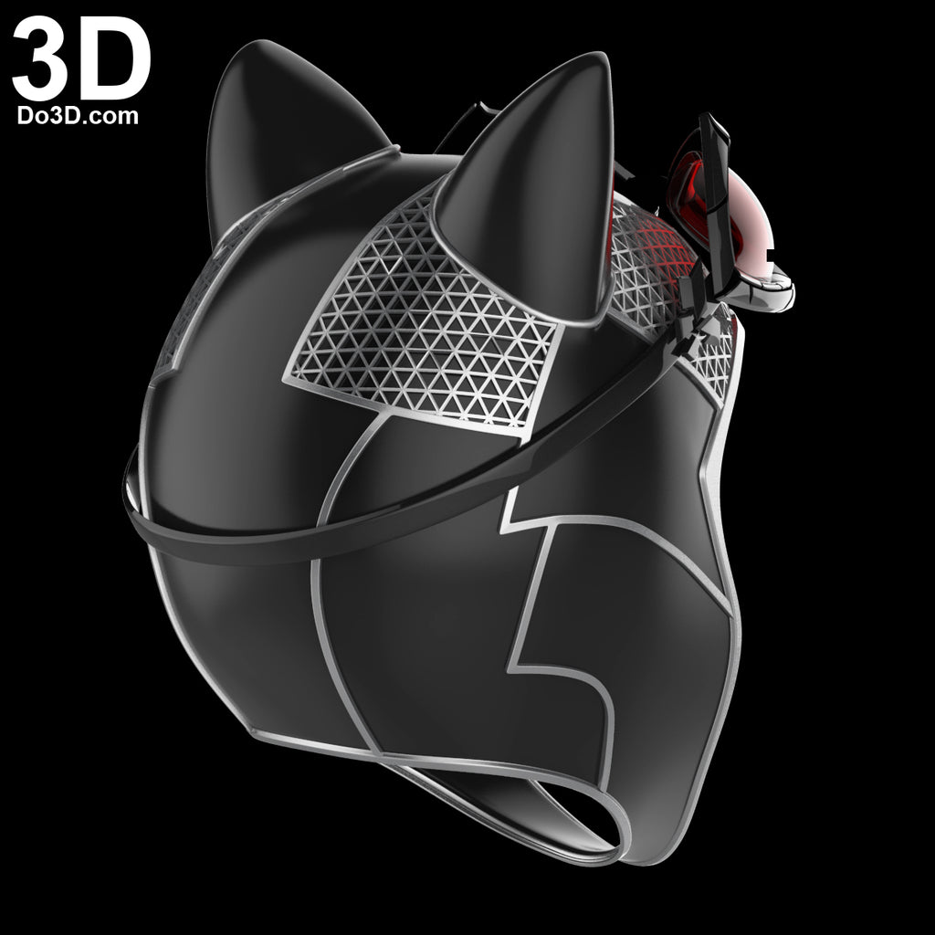 Catwoman Arkham Knight Helmet and Goggles | 3D Model Project #2435