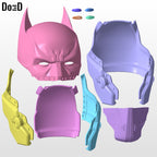 Cold Cold Heart Arkham Origins Batman XE  Helmet | 3D Printable Model #CC29
