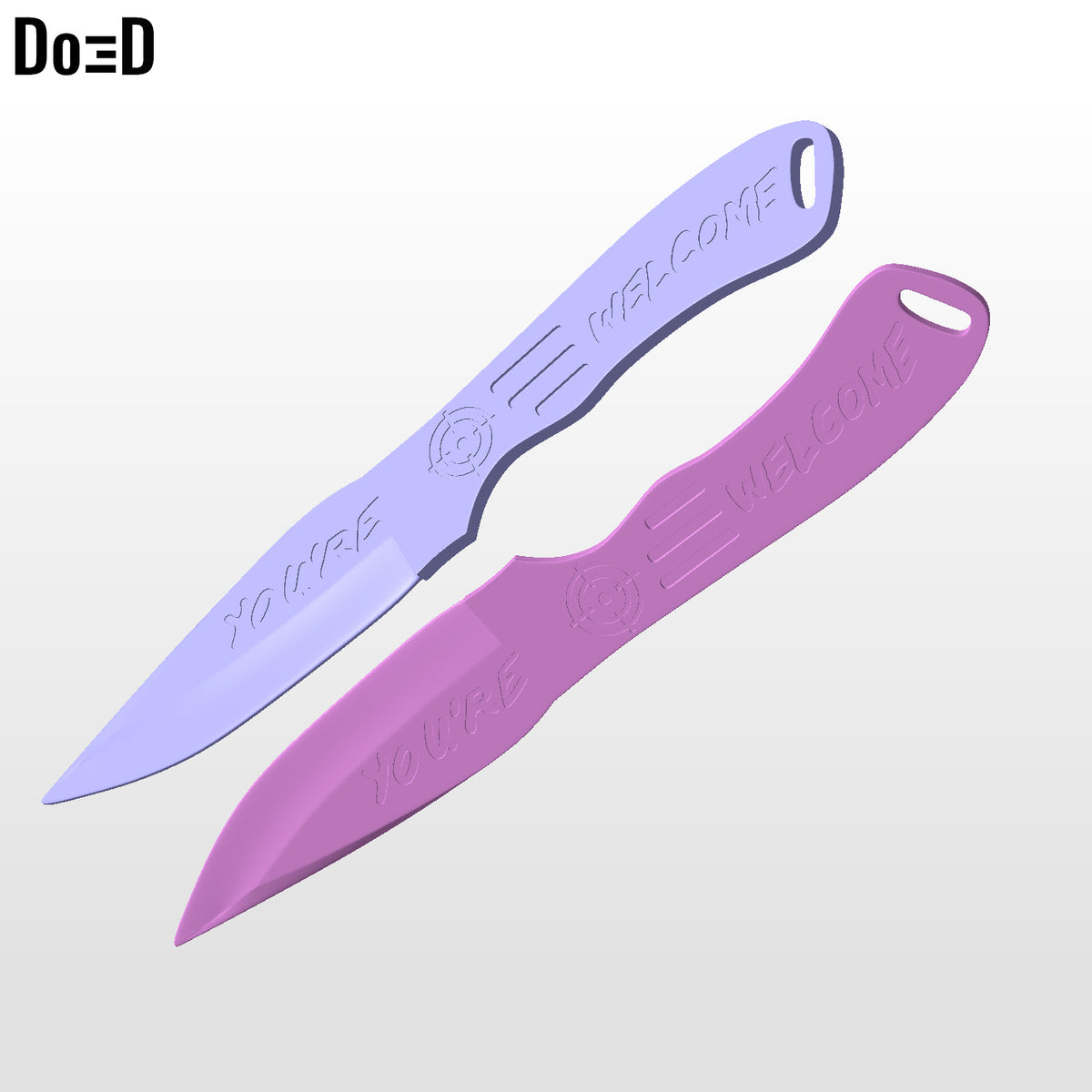 Bullseye Dagger Knife Daredevil Born Again Season 2 | 3D Printable Model STL#B91