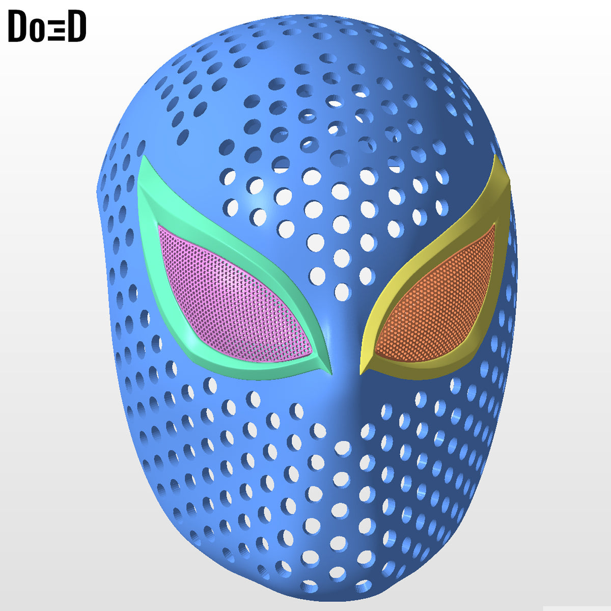 Spider-Man Peter Parker Faceshell (Superior Suit) | 3D Printable Model #SS11