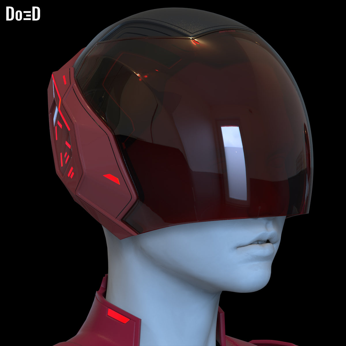 Female Tron Ares Body Armor | 3D Printable File #FT29