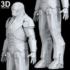 Iron Man Shotgun Mark XL MK 40 Armor | 3D Model Project #6552