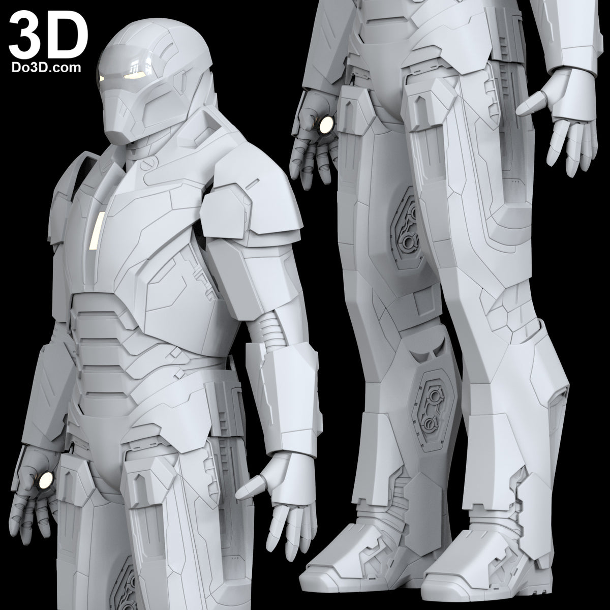 Iron Man Shotgun Mark XL MK 40 Armor | 3D Model Project #6552