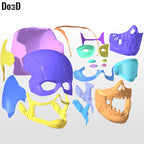 Zombie Captain America Helmet | 3D Printable Model STL #ZCT741