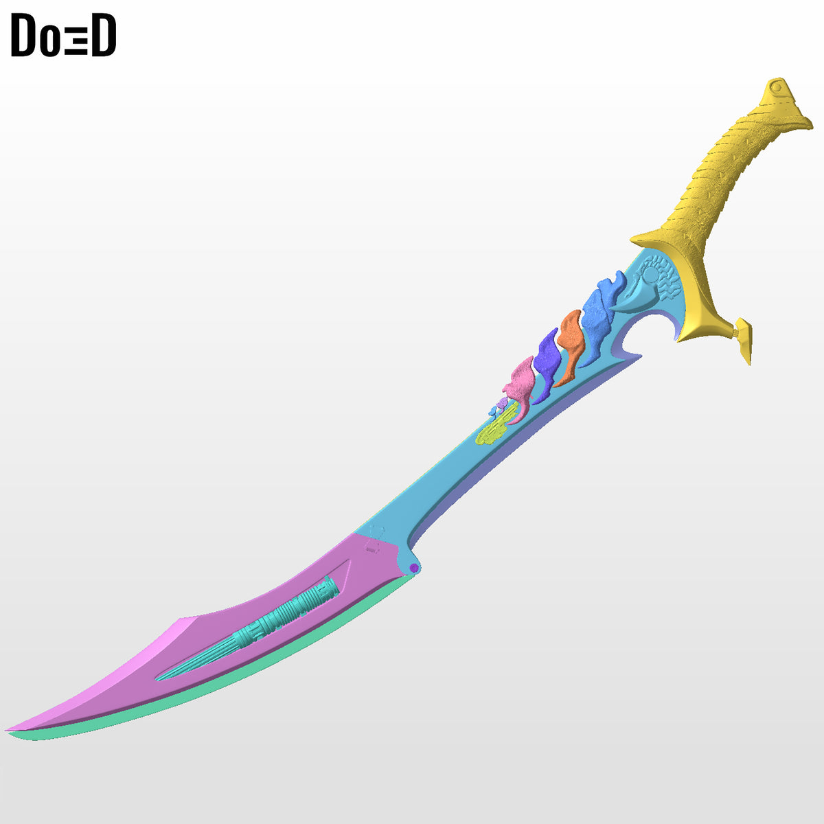 Dek's Sword Predator Badlands 3D Printable Model STL File #SPB128