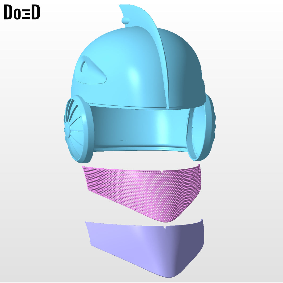 Turbo Man Jingle All The Way helmet | 3D Printable Model TurboMan #TB65