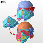 Battle Damaged Death Trooper Ahsoka | 3D Printable Model STl #ZT42