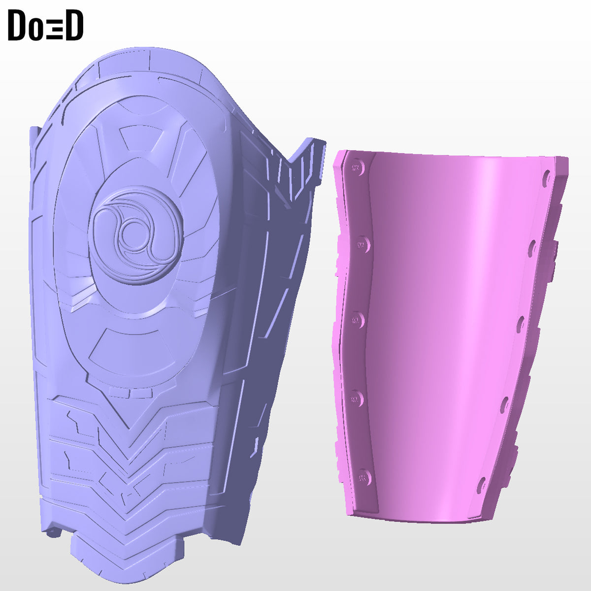 Both Full Gauntlet Set Predator Badlands Dek 3D Printable Model STL File #PB111