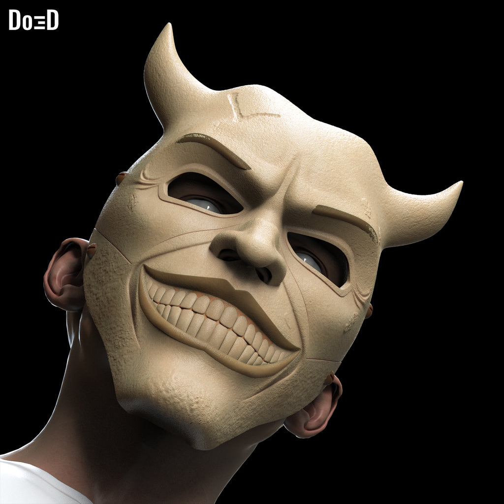 The Grabber Mask from The Black Phone Swappable Smiling Frowning No Mouth #GBP12