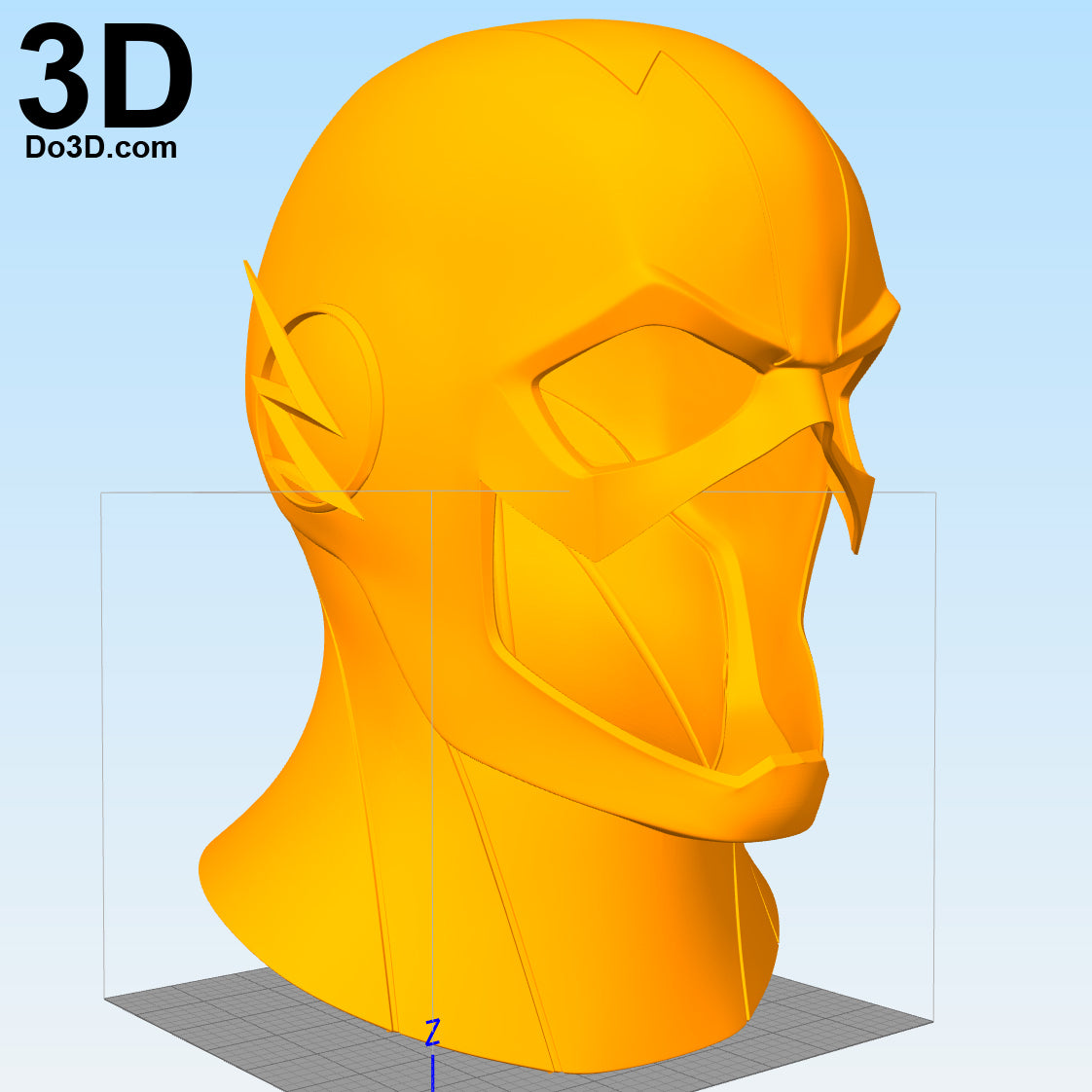 Flash Classic CW Helmet | 3D Printable Model #901