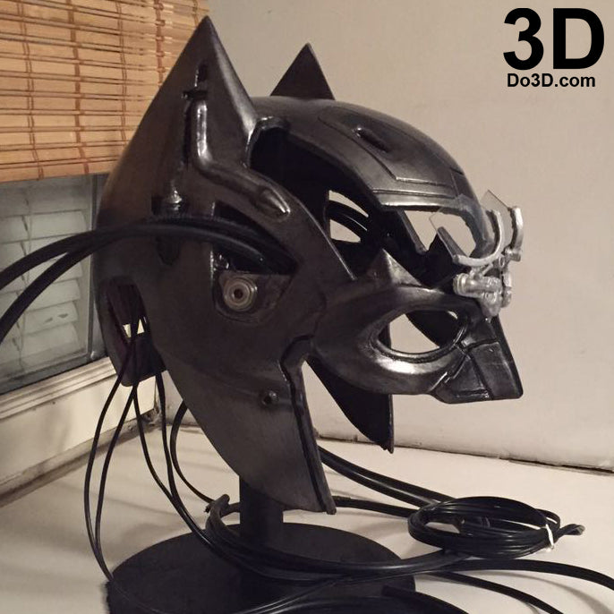 Batman Tech Cowl Helmet BVS Tactical | 3D Printable Model STL #1520