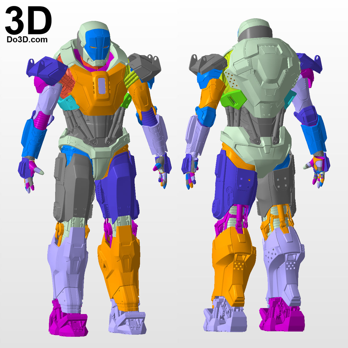 Iron Man Mark XXXVI MK 36 Armor Peacemaker | 3D Printable Model #6388