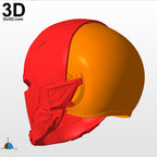 Red Hood Joker Variant Helmet Cowl | 3D Model Project #N02