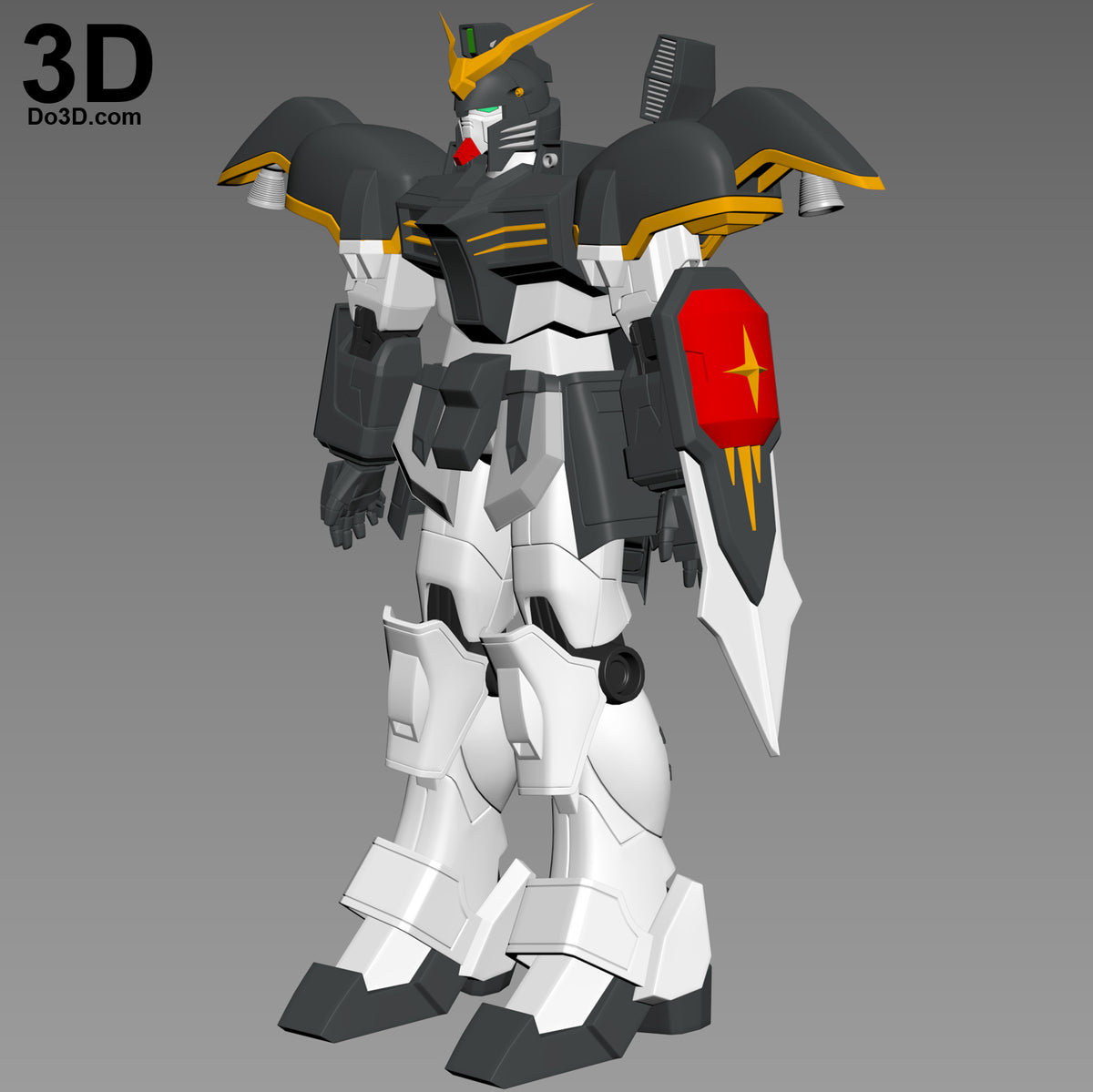 XXXG-01D Gundam Deathscythe Full Body Armor | 3D Model Project #3826