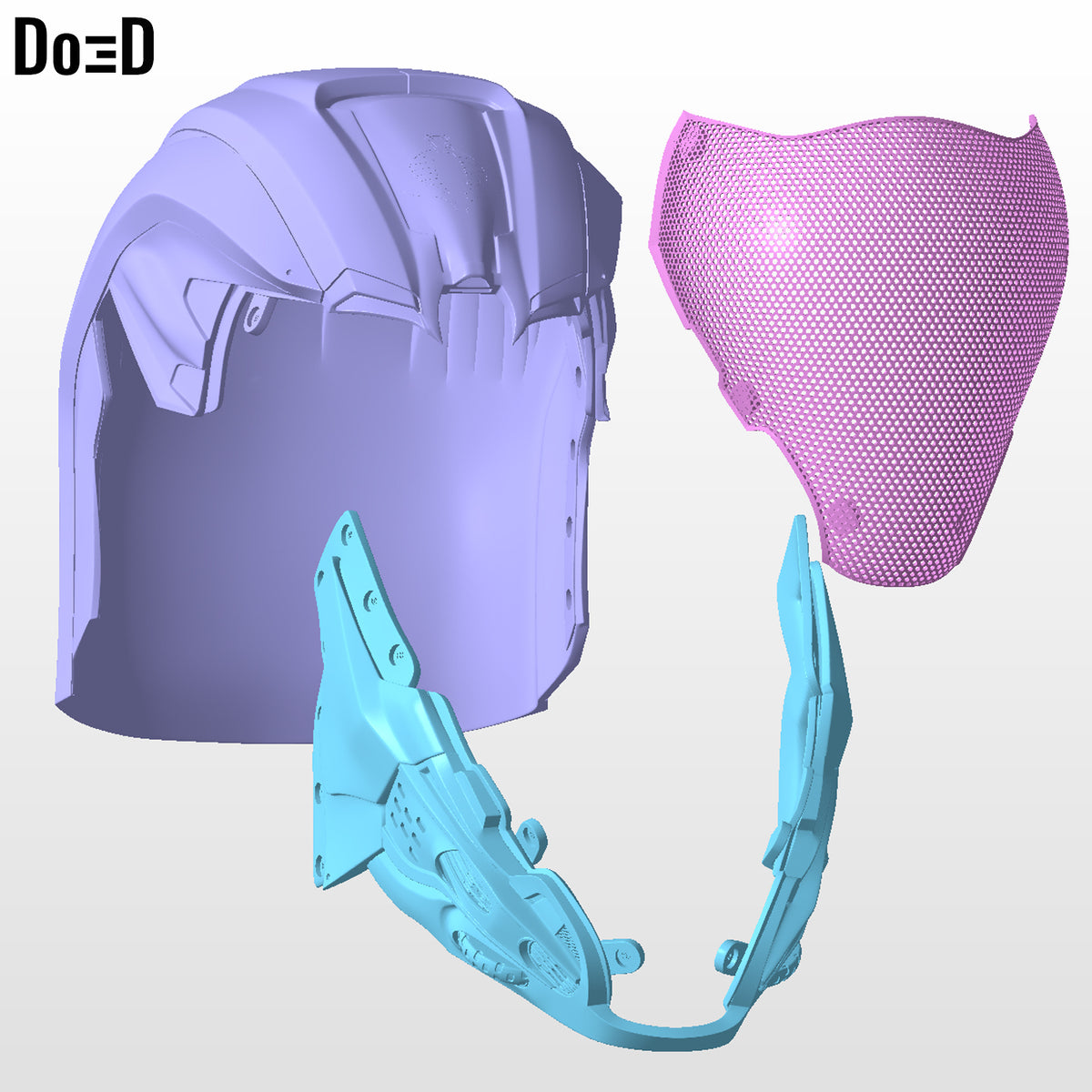 Cobra Commander Retaliation Helmet G.I. Joe | 3D Model Project #936