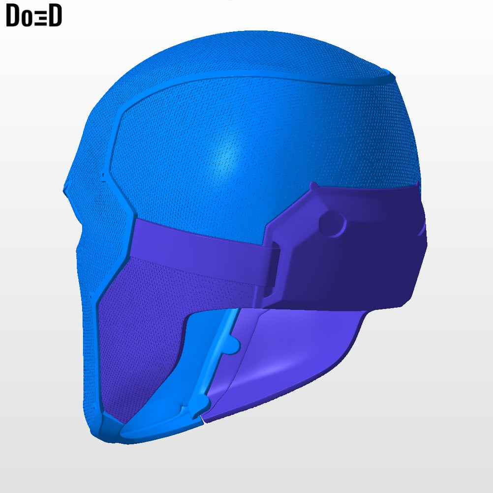 Red Hood Gotham Knights Helmet | 3D Printable Model Print File STL #R21