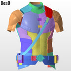 Deadpool 3 Torso Armors | 3D Printable Model #DAW31