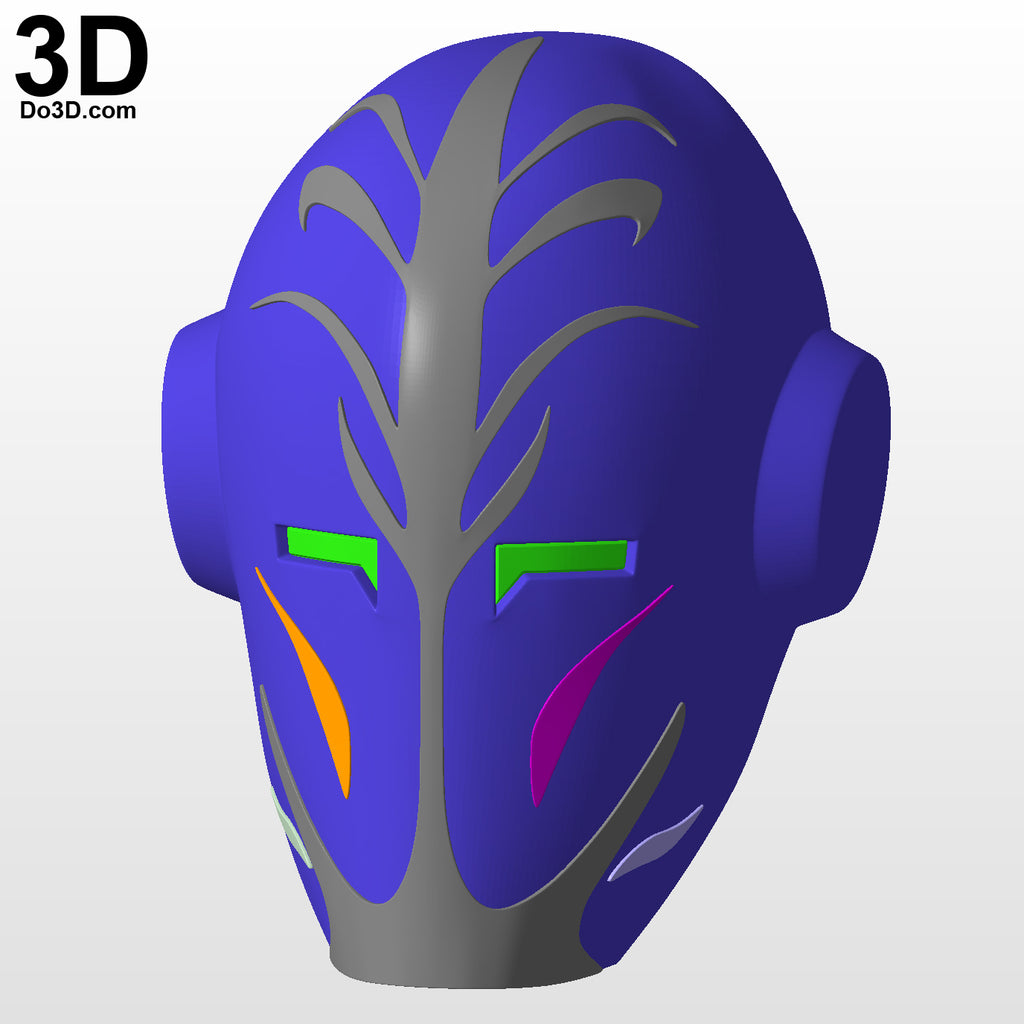 Jedi Temple Guard Helmet Star Wars | 3D Printable Model Print File STL #25F