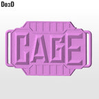 Johnny Cage Belt Buckle Mortal Kombat Movie 2 3D Printable Model STL File #JKB38