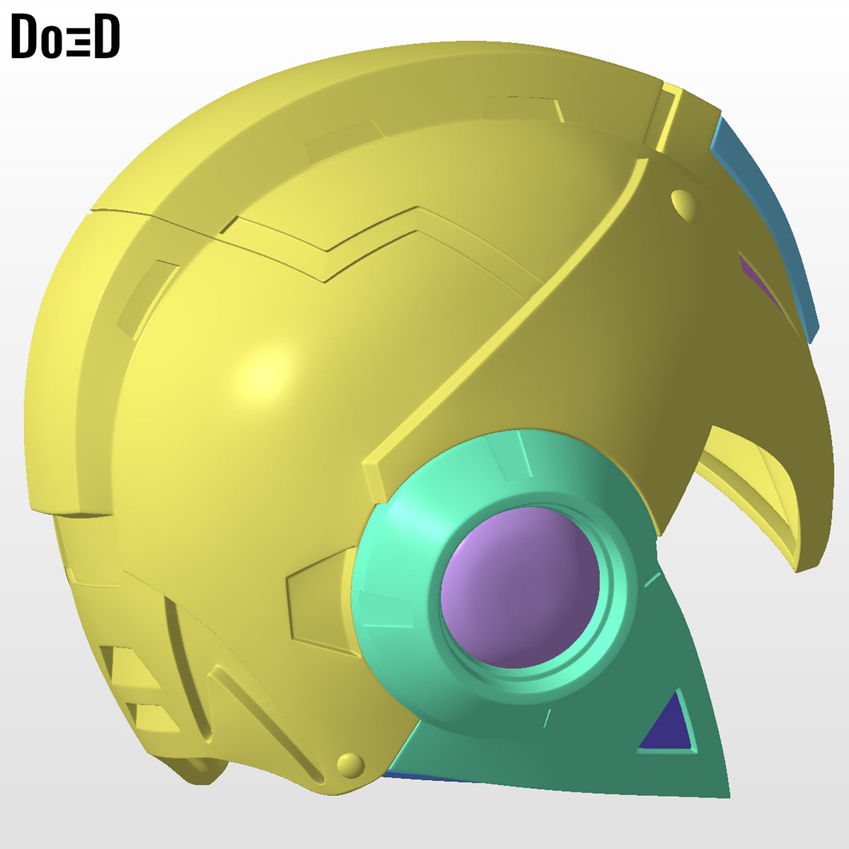 Mega Man X Helmet | 3D Printable Model #MM4
