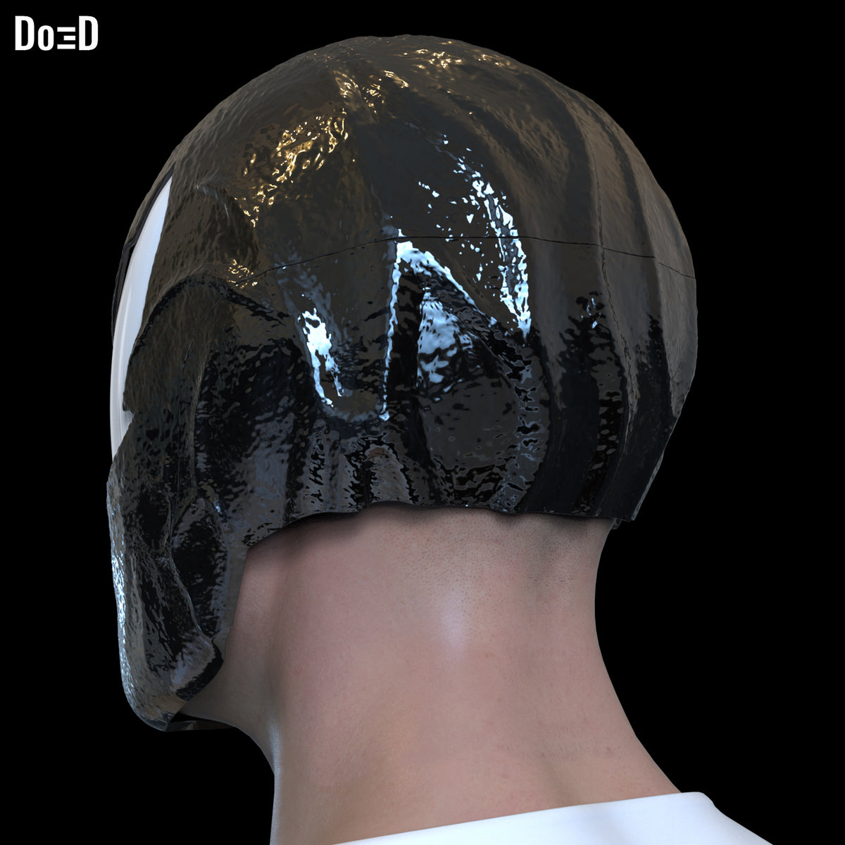Symbiote Spider-man Helmet | 3D Printable Model #SP83