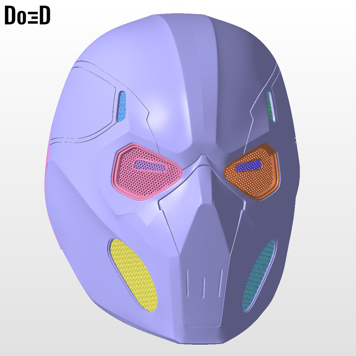 Taskmaster Thunderbolts Helmet | 3D Printable Model #TT36