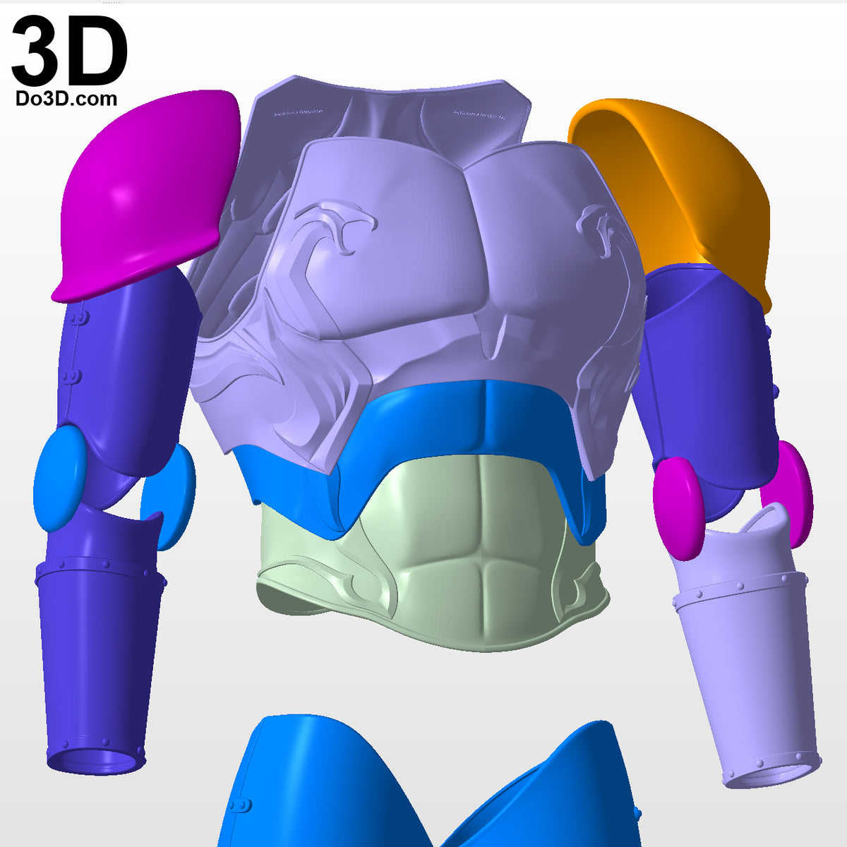 Dr. Doom Full Body Armor Helmet and Mask | 3D Model Project #5526