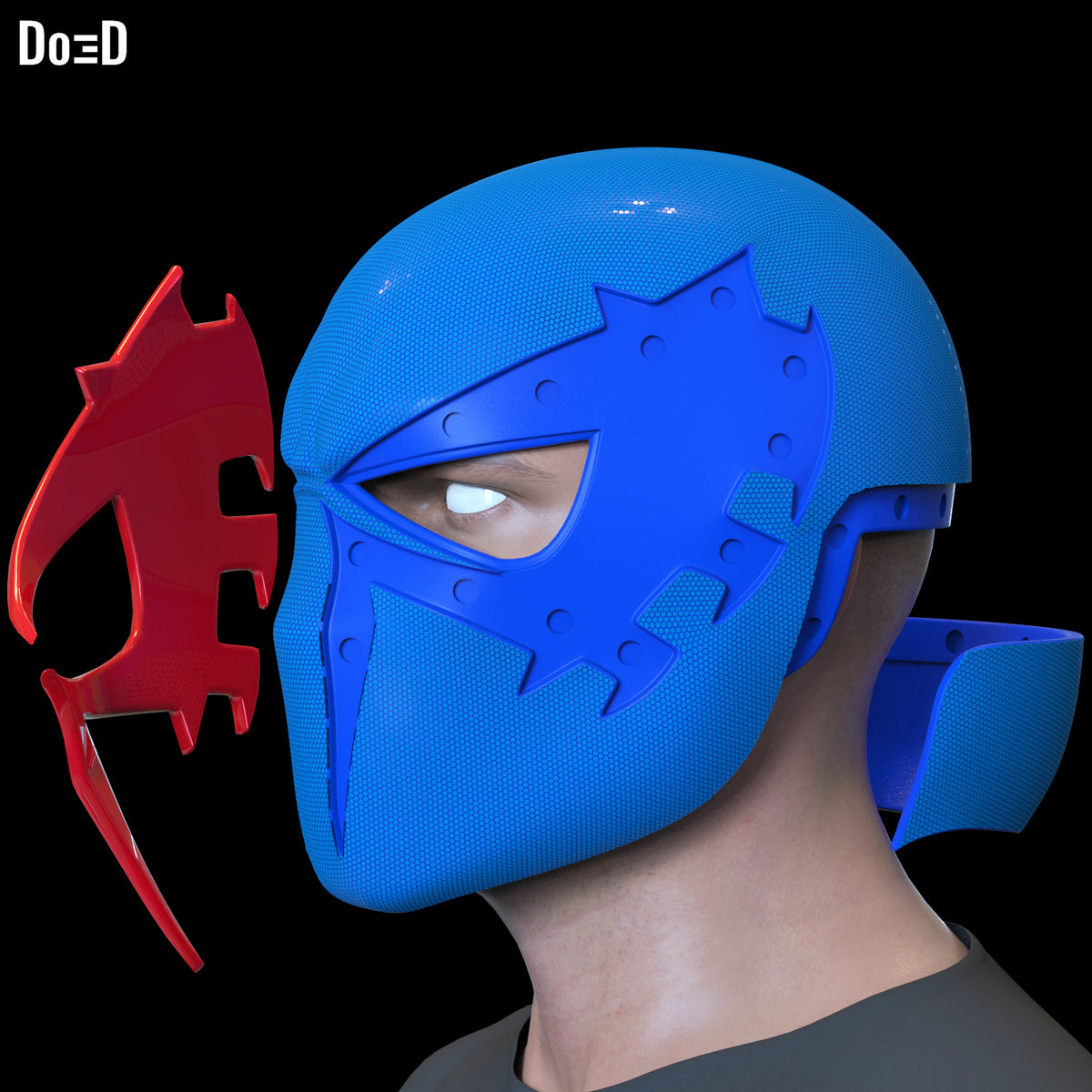 Spider-man 2099 PS4 Helmet  spider man | 3D printable model #SM14