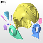Mega Man X Helmet | 3D Printable Model #MM4