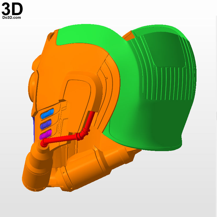 Star Lord Helmet Star-Lord Guardians of The Galaxy | 3D Printable Model #N30