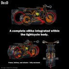 Do3D LED Cycle eBike Conversion Kit STL Pack Lightcle Tron 3D Print Model #LE332