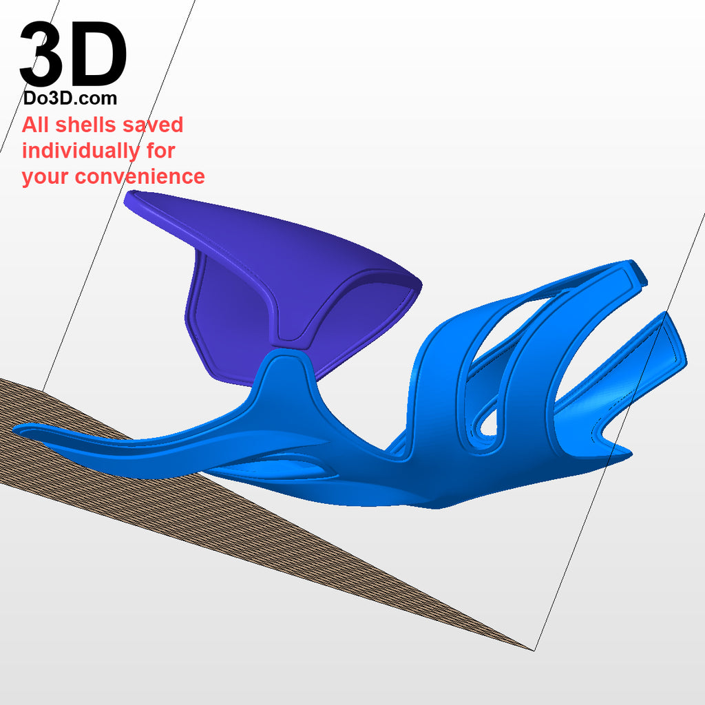 3D Printable Model: Red Ranger 2017 Power Rangers Helmet + Full Armor STL #2276
