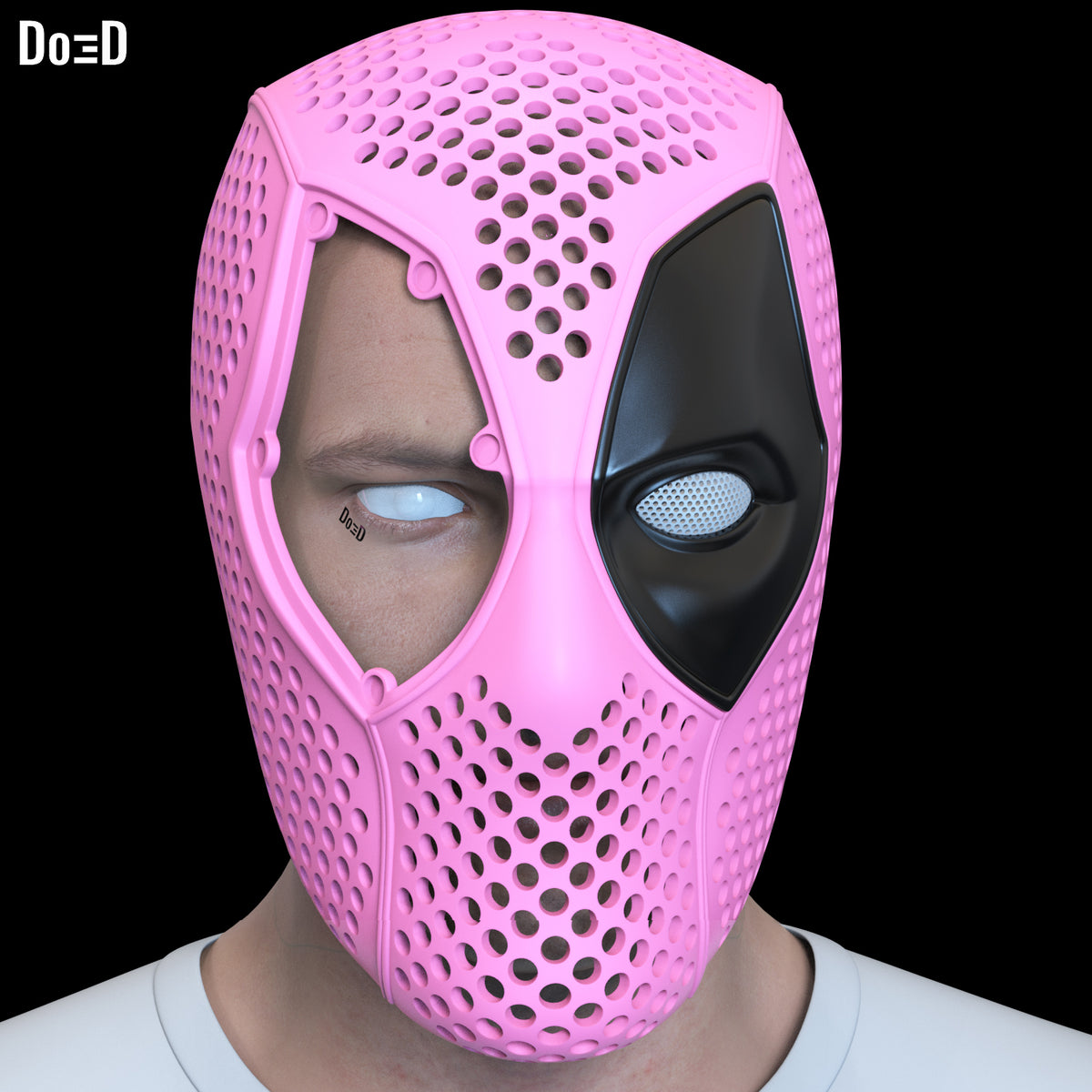 Classic Deadpool helmet | 3D printable model file STL #P805