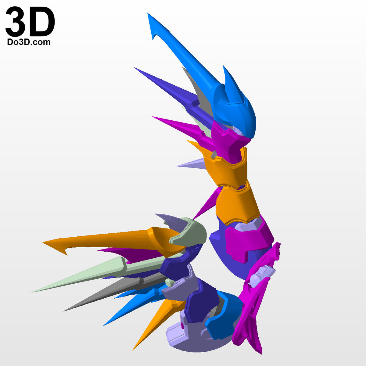 Devil / IMP Mercy Wings BackPack Overwatch | 3D Model Project #3116