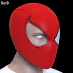 Scarlet Spider-Man Helmet | 3D Printable Model #SS29