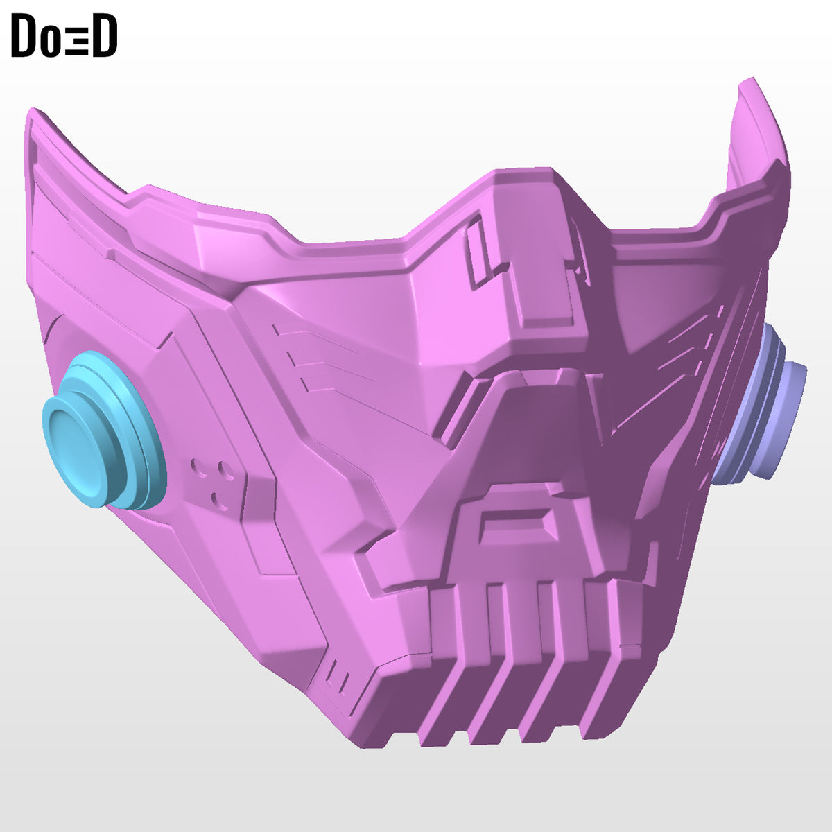 Winter Soldier Rivals Mask Bucky's  Mouth Cover | 3D Printable Model STL #B55W