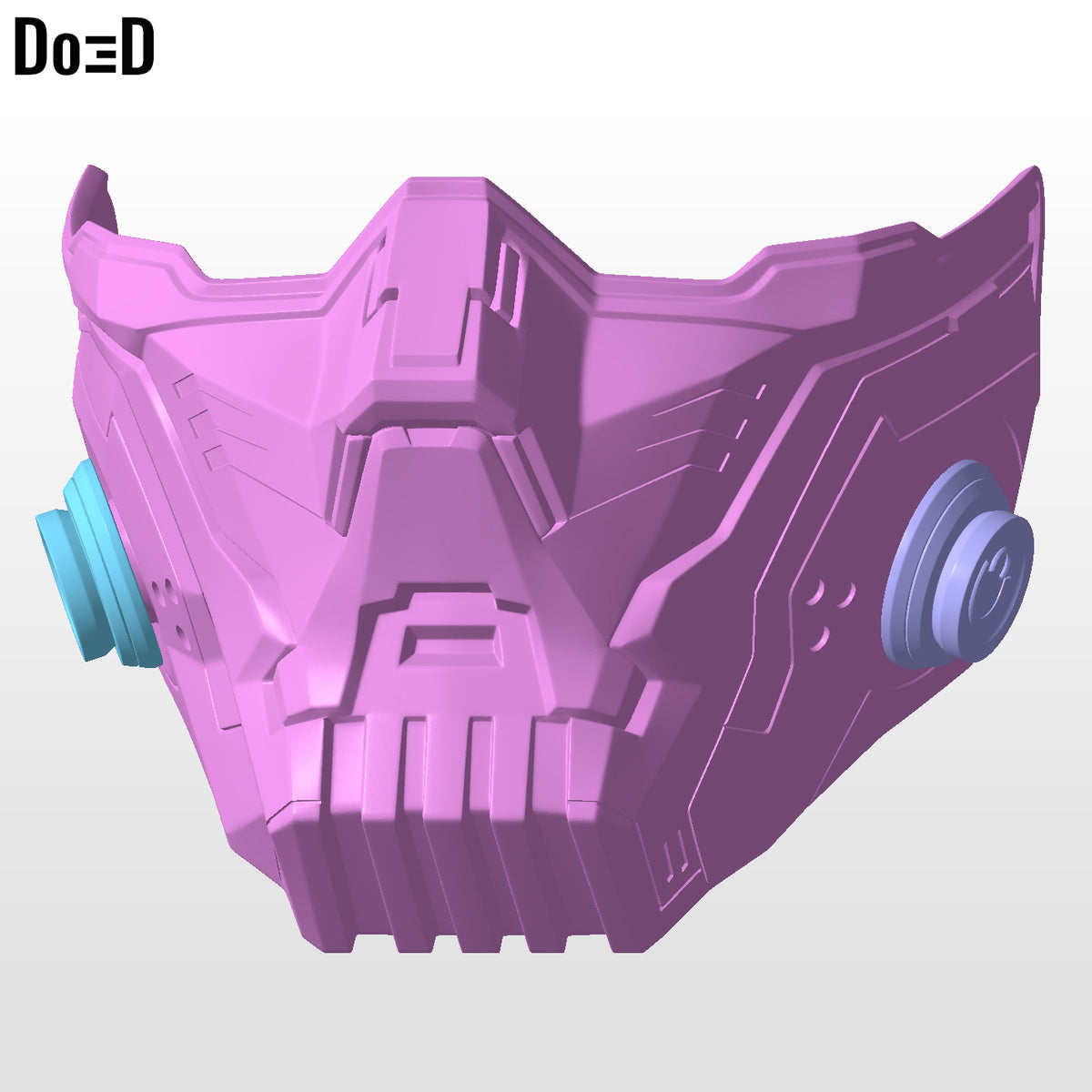 Winter Soldier Rivals Mask Bucky's  Mouth Cover | 3D Printable Model STL #B55W