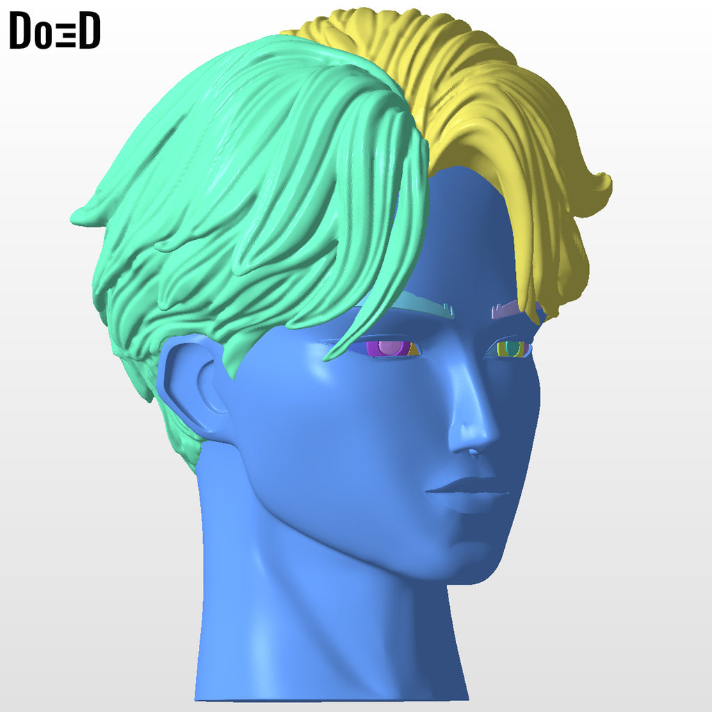 Jinu Figure Head Saja Boys K-Pop Demon Hunters Any Scale 3D Model STL File #JS62