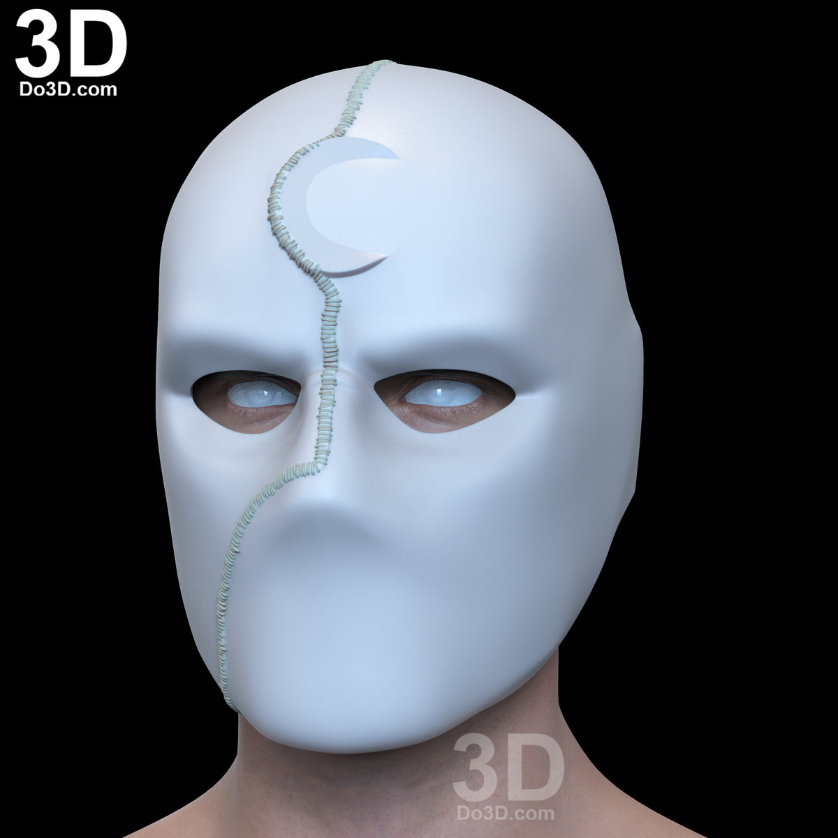 Mr. Knight Helmet Mister Mr Face Shell 3D Printable Model Print File #M198