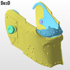 Wapol Metal Jaw Cosplay 3D Printable Model STL File #WJ41