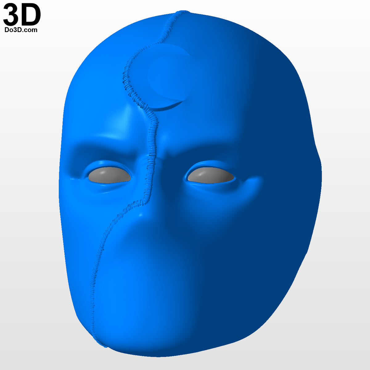 Mr. Knight Helmet Mister Mr Face Shell 3D Printable Model Print File #M198