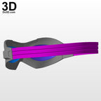 3D Printable Model: Falcon Goggles | File Format STL #FL441