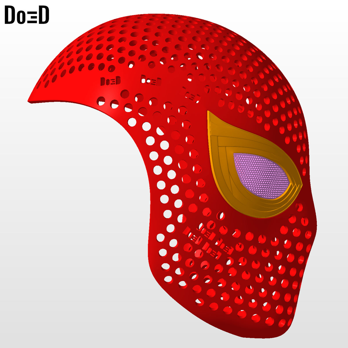 Spider-Man Homecoming Mask Face Shell Helmet Cowl | 3D Printable Model STL #1760