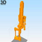 Boba Fett Variant Star Wars Blaster Rifle Gun KAI Arts | 3D Model Project #3822